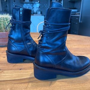 Anne Demeulemeester  Back Lace Up Boot size 38